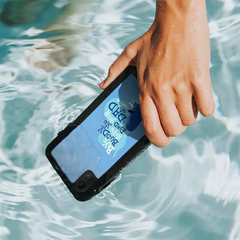 Elf Mr. Narwhal Farewell iPhone XR Waterproof Case