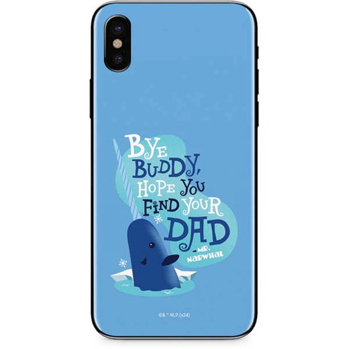Elf Mr. Narwhal Farewell iPhone XS Max Skin