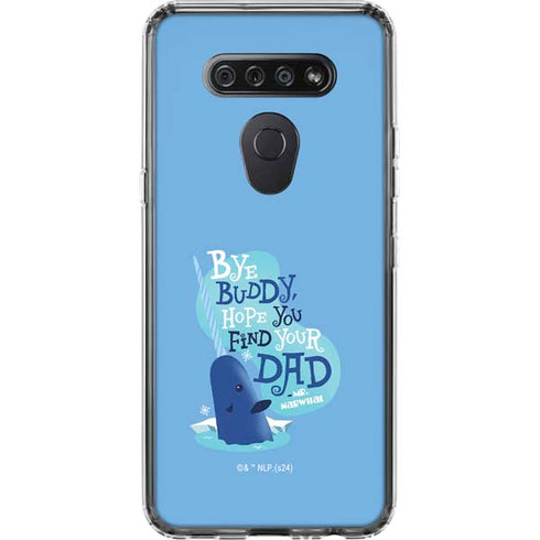 Elf Mr. Narwhal Farewell LG K51/Q51 Clear Case