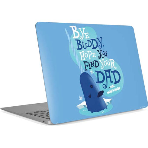Elf Mr. Narwhal Farewell Apple MacBook Air Skin