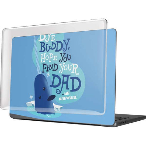 Elf Mr. Narwhal Farewell MacBook Pro 14in (2021-24) Case plus Skin