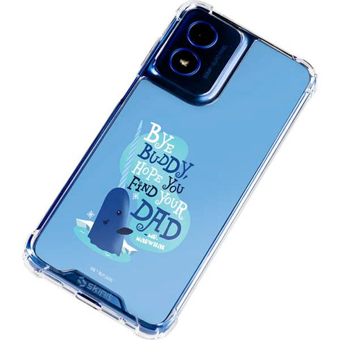 Elf Mr. Narwhal Farewell Moto G 5G (2024) Clear Case