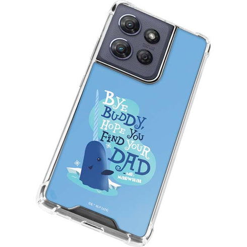 Elf Mr. Narwhal Farewell Moto G Play 5G (2025) Clear Case