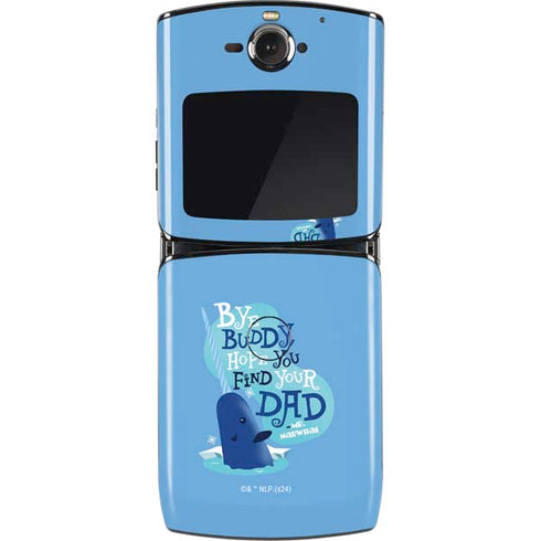 Elf Mr. Narwhal Farewell Motorola RAZR Skin
