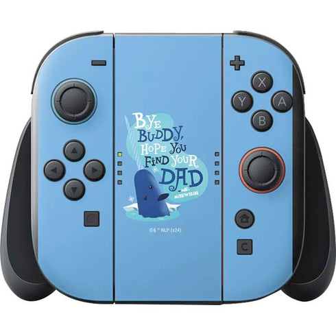 Elf Mr. Narwhal Farewell Nintendo Switch 2 (2025) with Joy-Con Skin