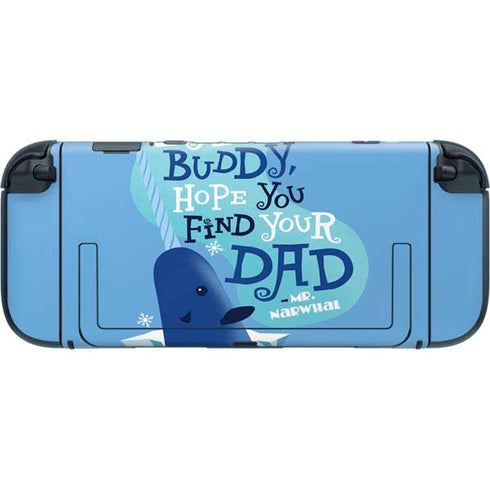 Elf Mr. Narwhal Farewell Nintendo Switch 2 (2025) with Joy-Con Skin