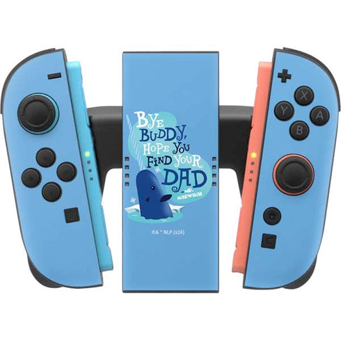 Elf Mr. Narwhal Farewell Nintendo Switch 2 (2025) Joy-Con Controller Skin