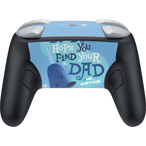 Elf Mr. Narwhal Farewell Nintendo Switch 2 (2025) Pro Controller Skin