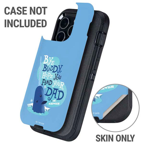 Elf Mr. Narwhal Farewell Otterbox Defender iPhone Skin
