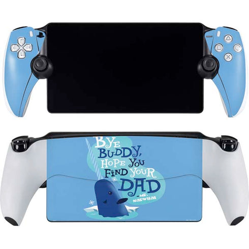 Elf Mr. Narwhal Farewell PlayStation Portal Remote Player Skin