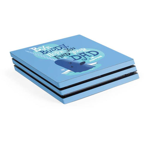 Elf Mr. Narwhal Farewell PS4 Pro Console Skin