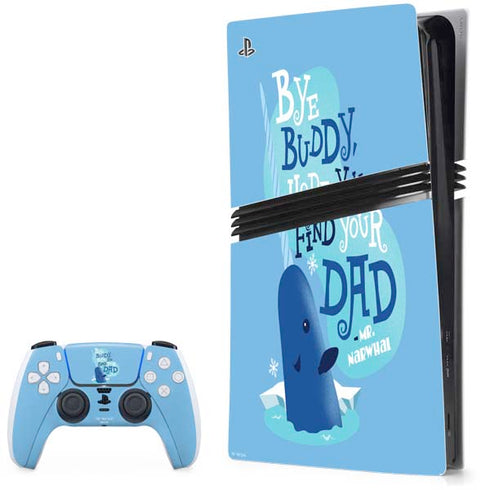 Elf Mr. Narwhal Farewell PS5 Pro Bundle Skin