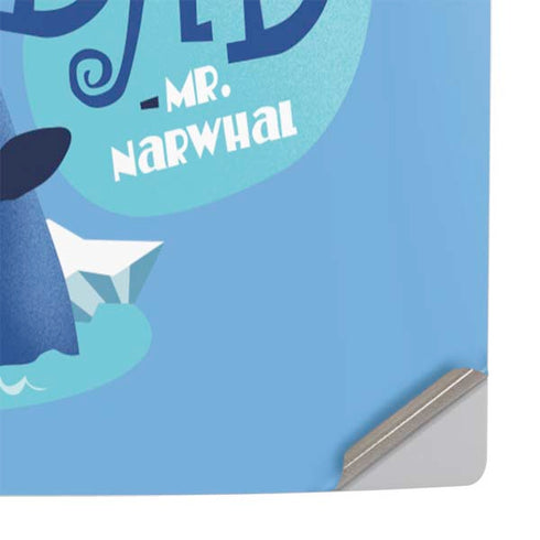 Elf Mr. Narwhal Farewell PS5 Pro Console Skin