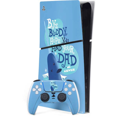 Elf Mr. Narwhal Farewell PlayStation PS5 Skins