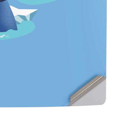 Elf Mr. Narwhal Farewell PS5 Slim Disk Console Skin