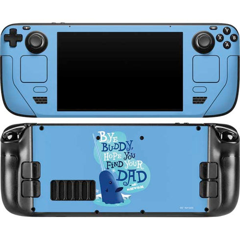 Elf Mr. Narwhal Farewell Steam Deck Handheld Gaming Computer OLED Skin
