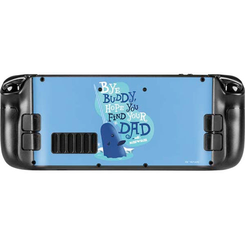 Elf Mr. Narwhal Farewell Steam Deck Handheld Gaming Computer OLED Skin