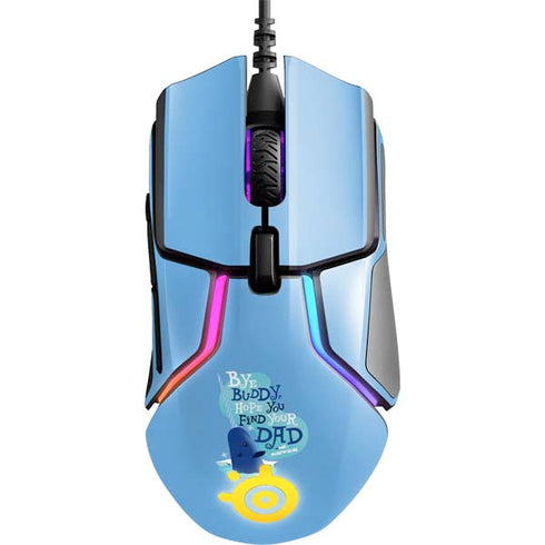 Elf Mr. Narwhal Farewell SteelSeries Rival 600 Gaming Mouse Skin