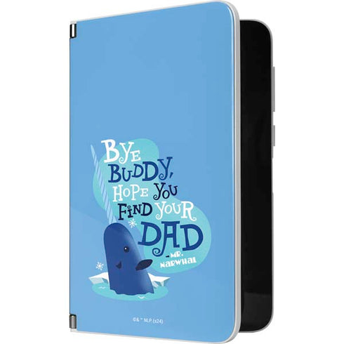 Elf Mr. Narwhal Farewell Surface Duo Skin