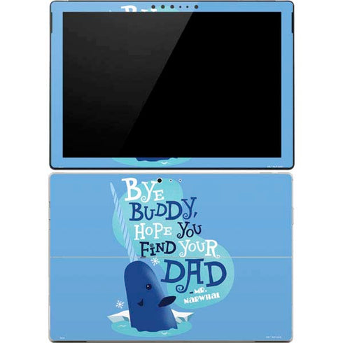 Elf Mr. Narwhal Farewell Surface Pro 4 Skin