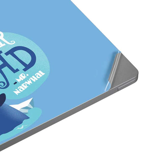 Elf Mr. Narwhal Farewell Universal Laptop 16in (13 x 9.4in) Skin