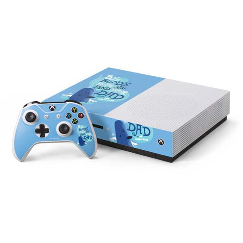 Elf Mr. Narwhal Farewell Xbox One S Console and Controller Bundle Skin