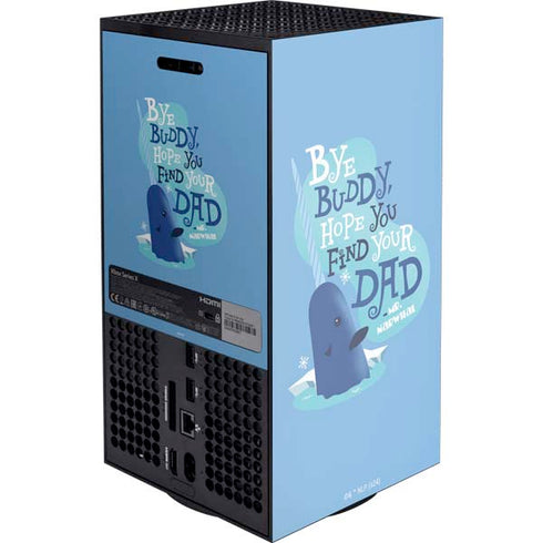 Elf Mr. Narwhal Farewell Xbox Series X Console Skin