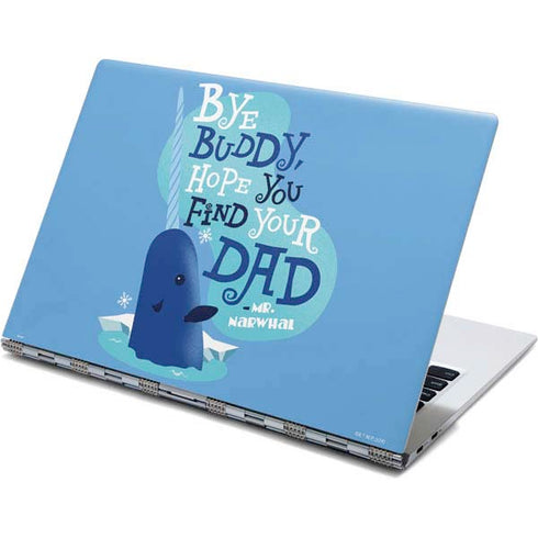 Elf Mr. Narwhal Farewell Yoga 910 2-in-1 14in Touch-Screen Skin