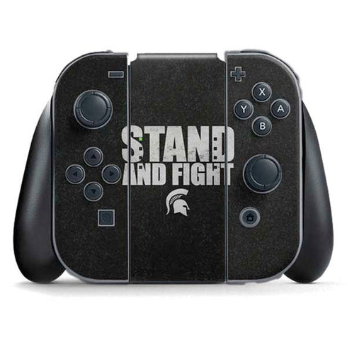 Michigan State University Stand and Fight Nintendo Switch (2017-2021) Joy-Con Controller Skin