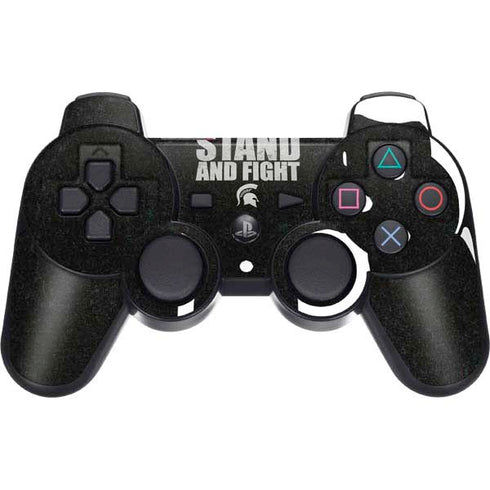 Michigan State University Stand and Fight PS3 Dual Shock wireless controller Skin