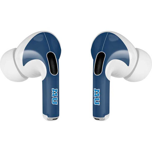 Disney Monsters University MU Logo AirPods Skins