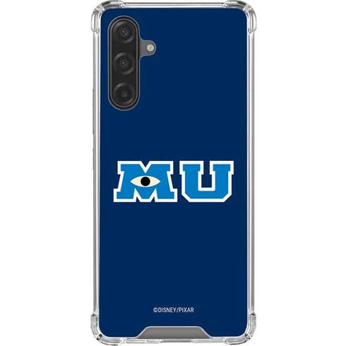 Disney Monsters University MU Logo Galaxy A17 Clear Case