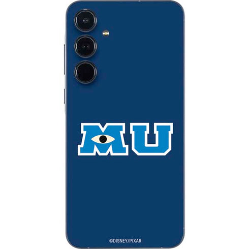 Disney Monsters University MU Logo Galaxy A35 5G Skin