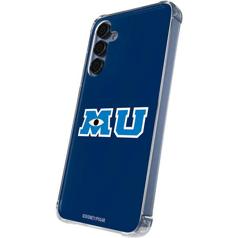 Disney Monsters University MU Logo Galaxy A55 5G Clear Case