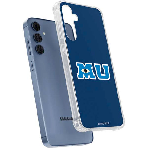 Disney Monsters University MU Logo Galaxy A55 5G Clear Case