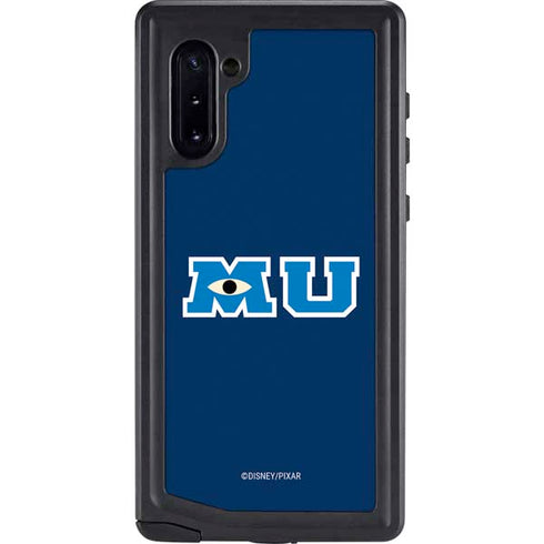Disney Monsters University MU Logo Galaxy Cases