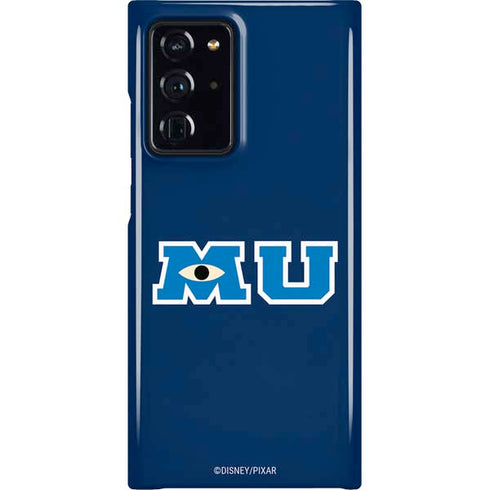 Disney Monsters University MU Logo Galaxy Cases