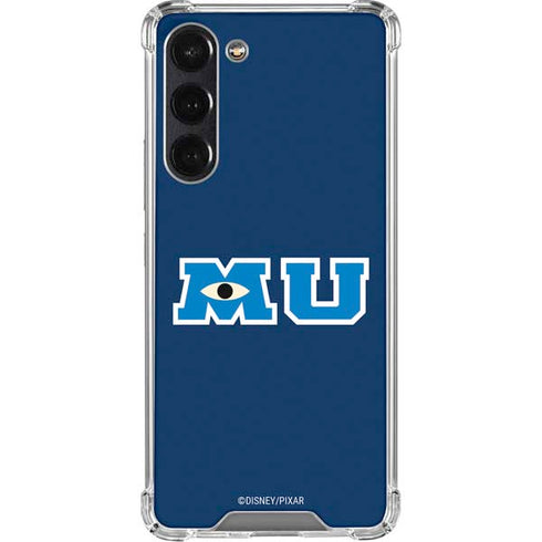 Disney Monsters University MU Logo Galaxy S24 FE Clear Case