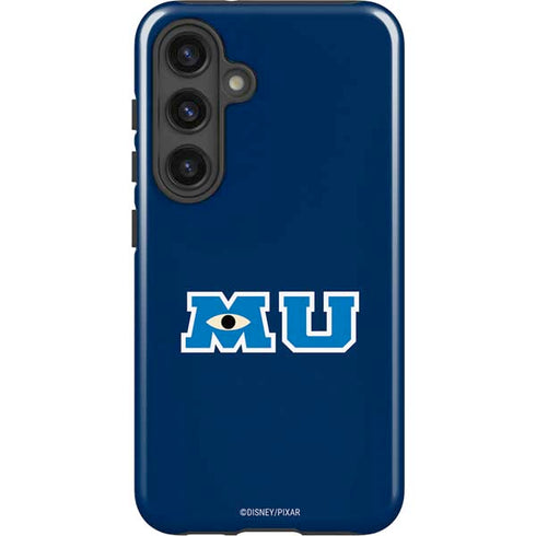 Disney Monsters University MU Logo Galaxy S25 Impact Case