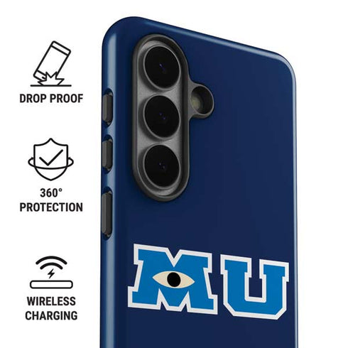 Disney Monsters University MU Logo Galaxy S26 Impact Case