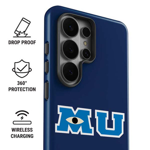 Disney Monsters University MU Logo Galaxy S26 Ultra Impact Case