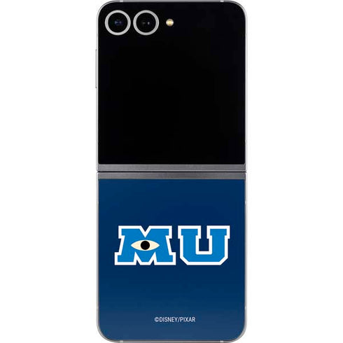 Disney Monsters University MU Logo Galaxy Z Flip6 Skin