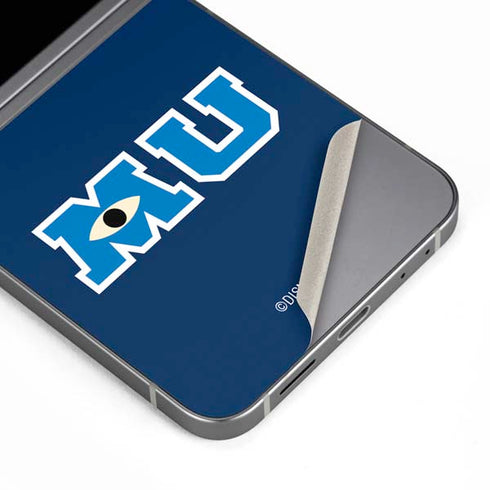 Disney Monsters University MU Logo Galaxy Z Flip6 Skin