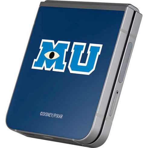 Disney Monsters University MU Logo Galaxy Z Flip6 Skin