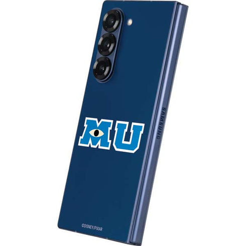Disney Monsters University MU Logo Galaxy Z Fold6 Skin