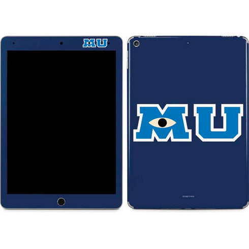 Disney Monsters University MU Logo iPad Skins