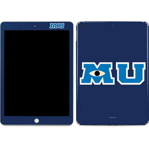 Disney Monsters University MU Logo Apple iPad Skin