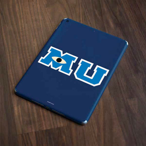 Disney Monsters University MU Logo Apple iPad Skin