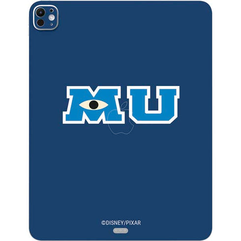 Disney Monsters University MU Logo iPad Pro 13in M4 (2024) Skin