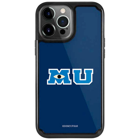 Disney Monsters University MU Logo iPhone Cases